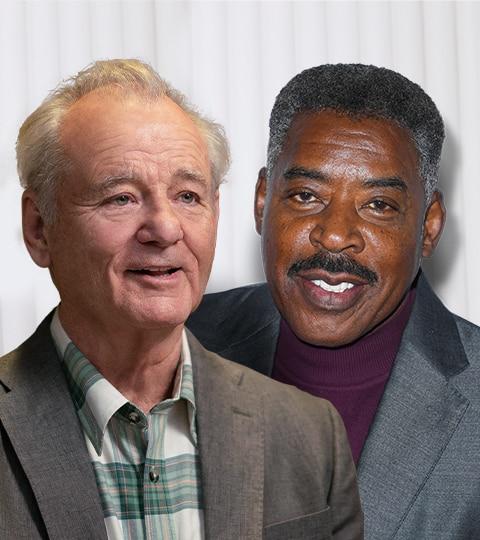 Ernie Hudson looks younger than Bill Murray Ghostbusters